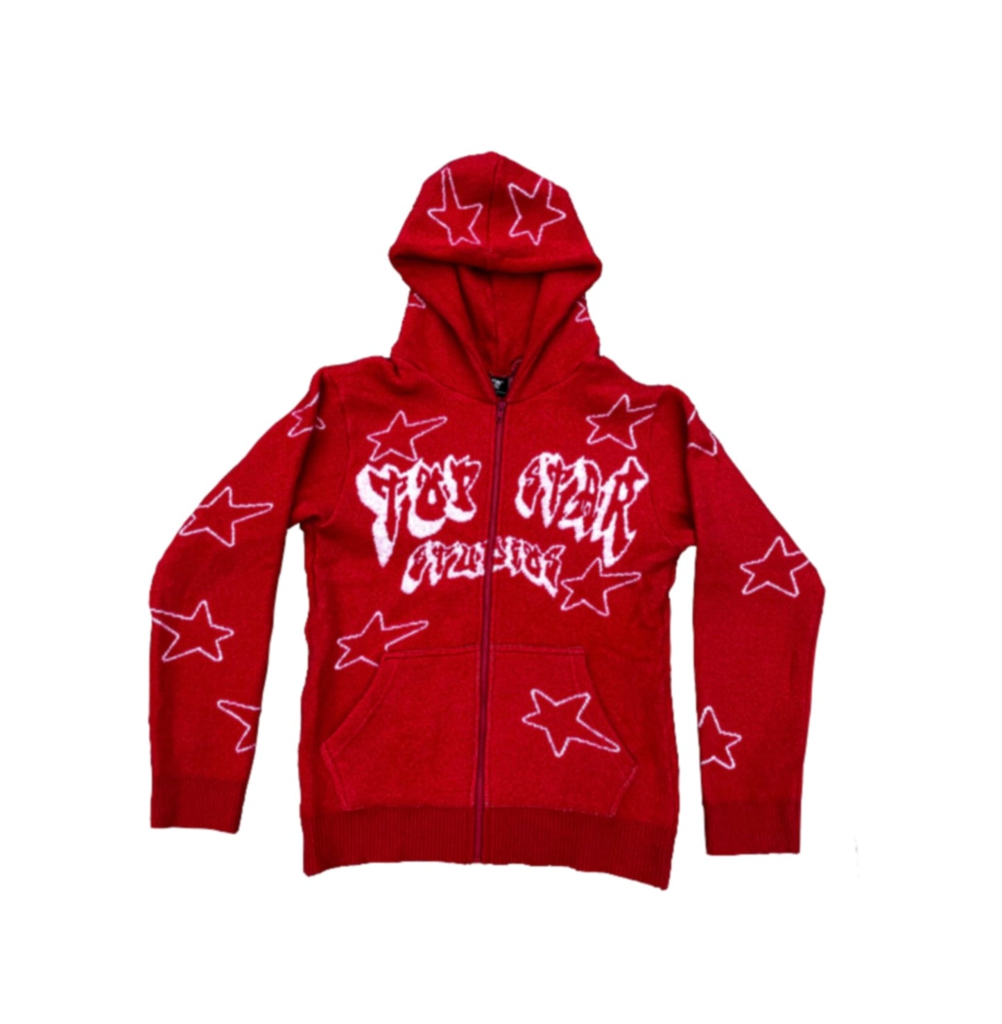 CHERRY RED MOHAIR JACKET